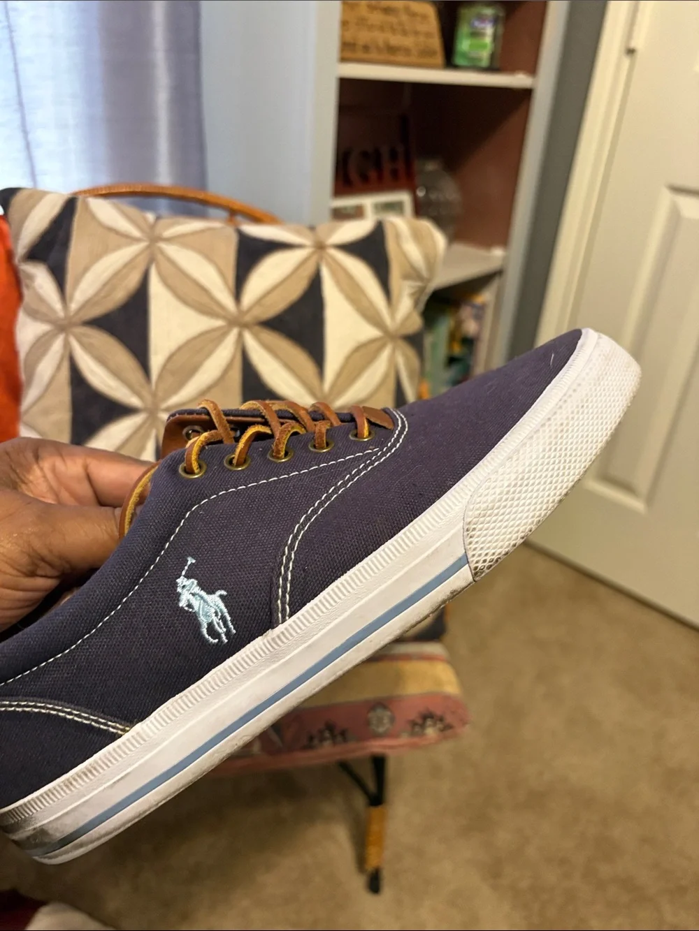 🫐Vaughn polo canvas sneakers🫐